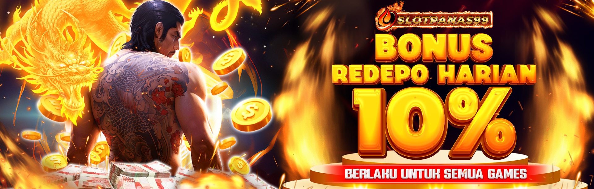 Bonus Deposit Harian ALL GAME10%