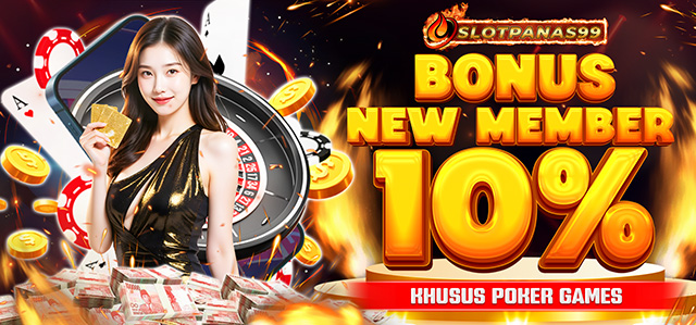 Bonus New Member Poker 10%