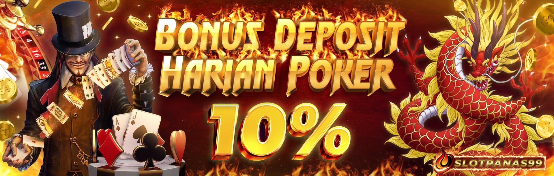 Bonus Deposit Harian Poker 10%