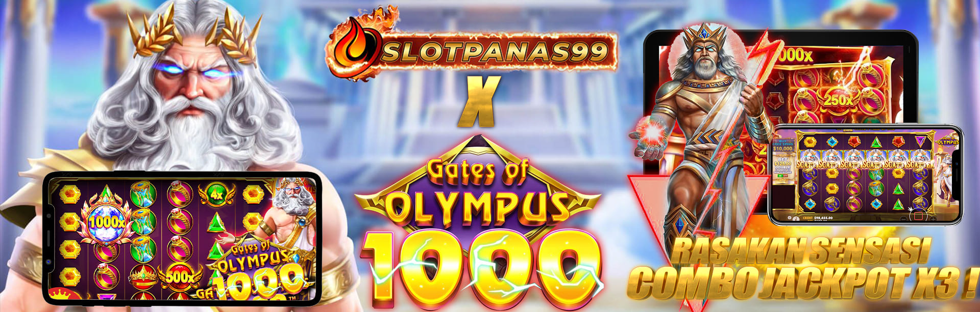 SLOTPANAS99 X GATES OF OLYMPUS 1000 
